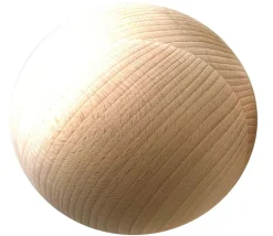 Boule 15 cm en bois - grosse boule hêtre diamètre 150 mm