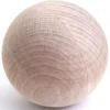 Boule 8 cm en bois - grosse boule hêtre diamètre 80 mm