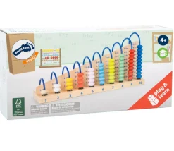 Boulier Education bois addition 10 rangées