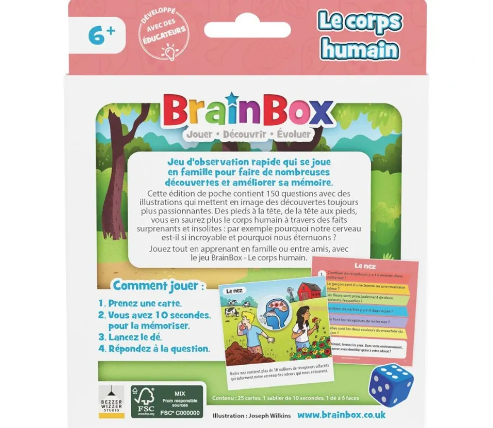 Brainbox pocket : le corps humain