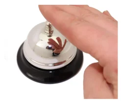 Buzzer métal sonnette de jeu qui fait ding