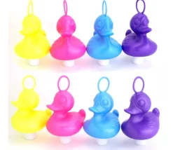 Canard 15 cm bleu flottant Grand modèle pour pêche aux canards à l'unité
