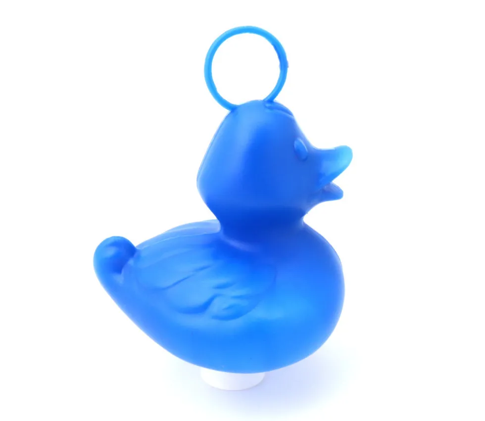 Canard 15 cm bleu flottant Grand modèle pour pêche aux canards à l'unité