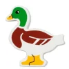 Canard en bois 49 x 52 x 15 mm
