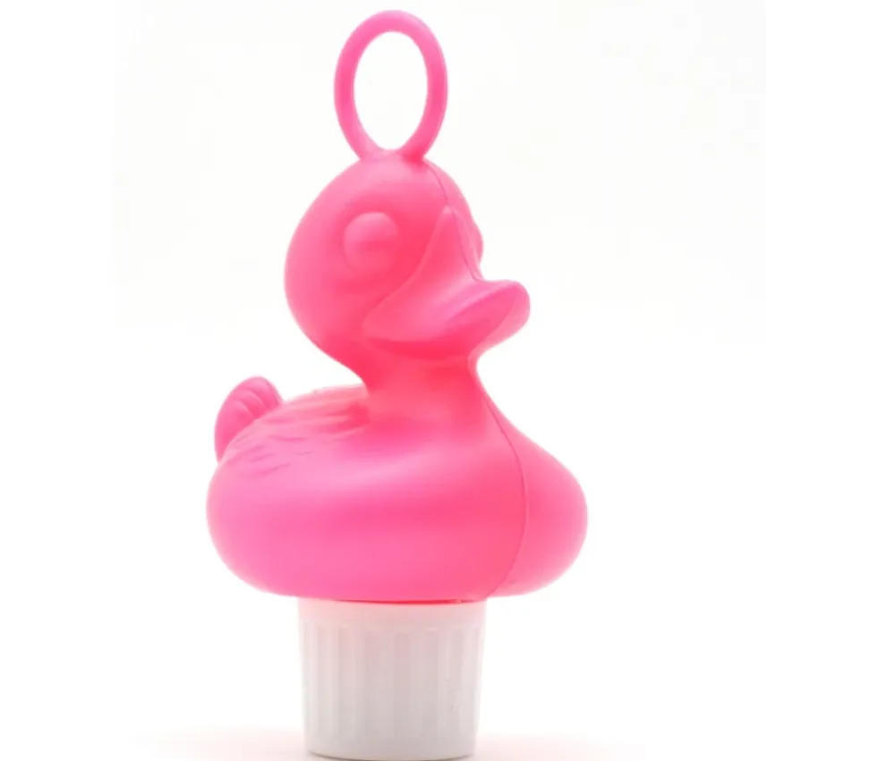 Canard rose 11 cm flottant pour pêche aux canards à l'unité