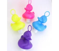 Canard violet 15 cm Grand modèle à l'unité pour pêche aux canards