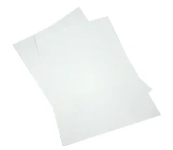 12 carrés autocollants blancs 70 mm étiquettes