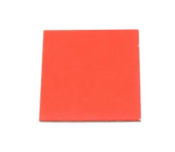 24 carrés 4 x 4 cm carton rigide rouge/blanc vierge tuiles à personnaliser