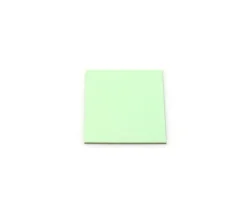 24 carrés 4 x 4 cm carton rigide vert/blanc vierge tuiles à personnaliser