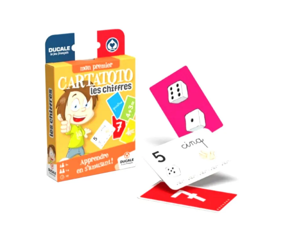 Cartatoto Chiffres apprendre en s'amusant 110 cartes