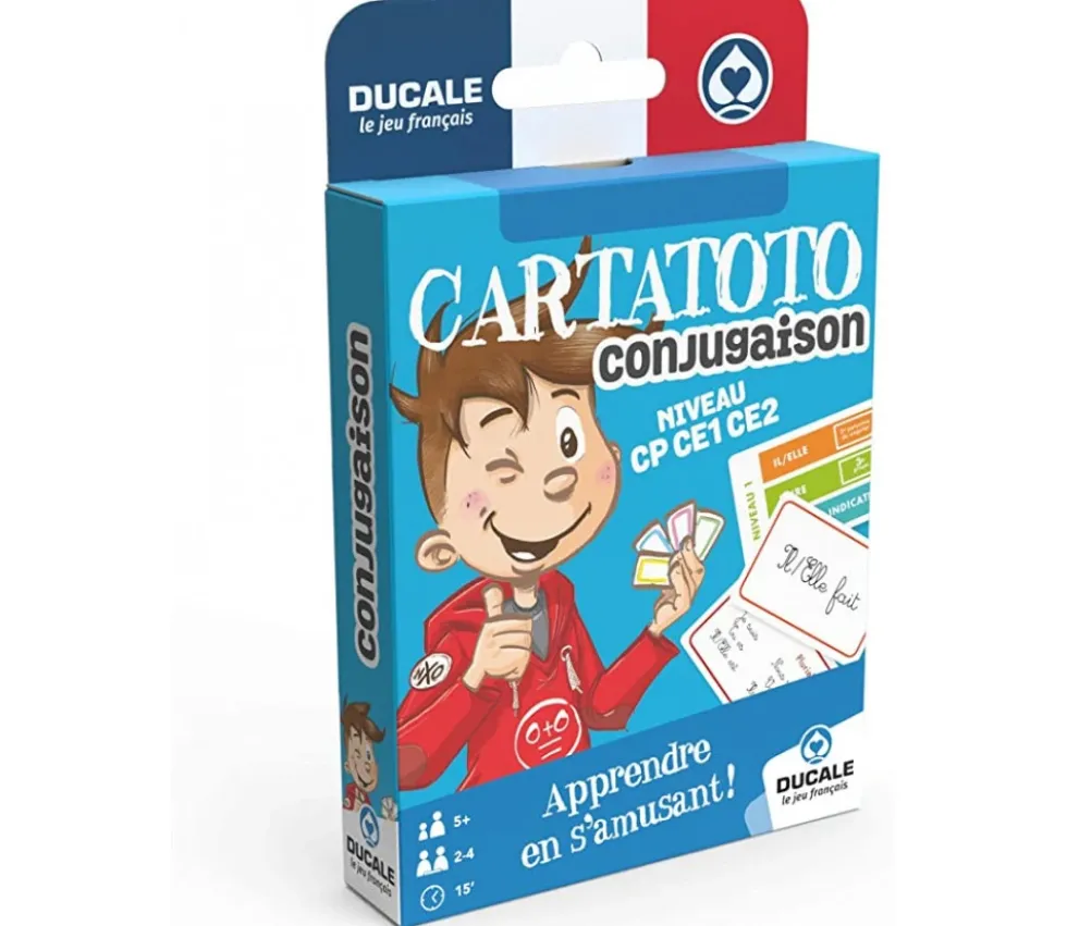 Cartatoto Conjugaison apprendre en s'amusant 110 cartes