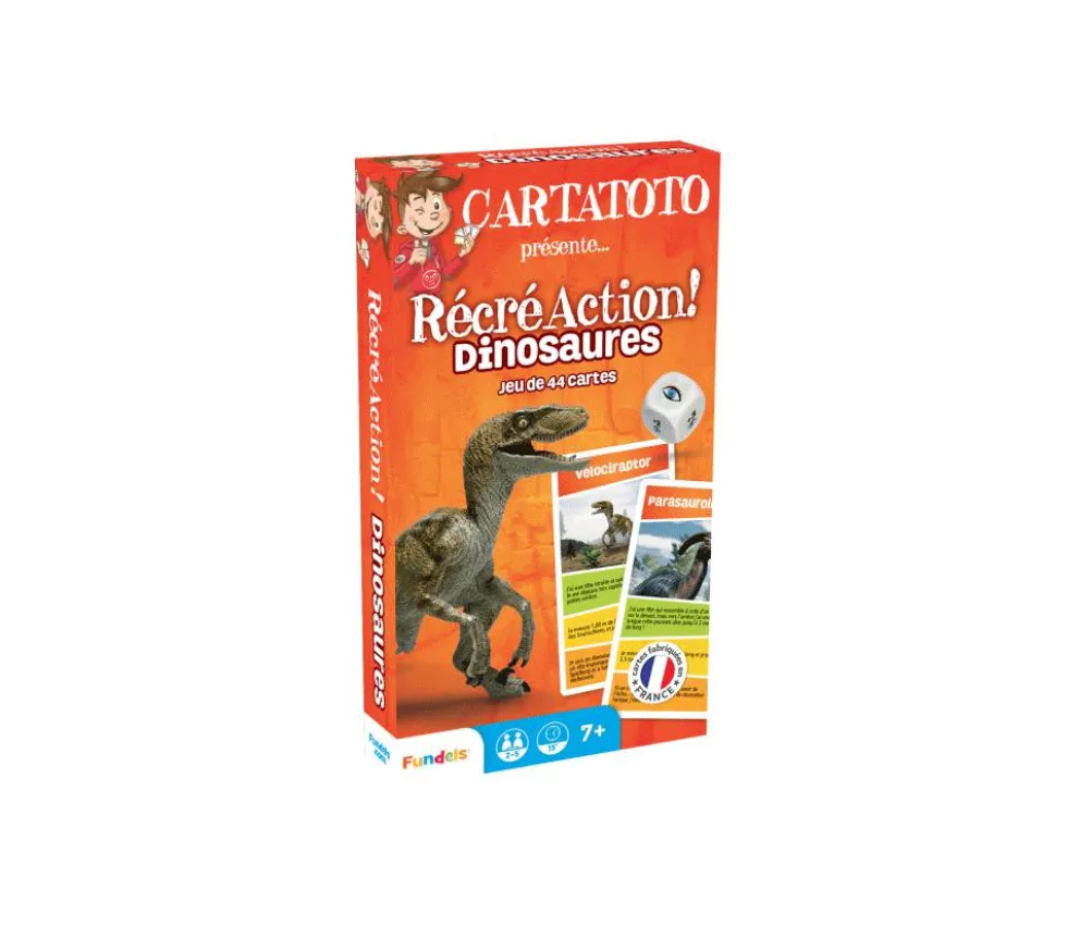 Cartatoto Les Dinosaures récréaction - jeu
