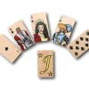 Carte à jouer en bois 7 cm à l'unité