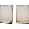 Carte à jouer vierge pour jeu de rôle