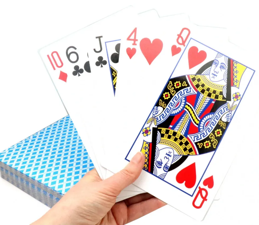 54 Cartes à jouer géante XXL 21 x 13.5 cm