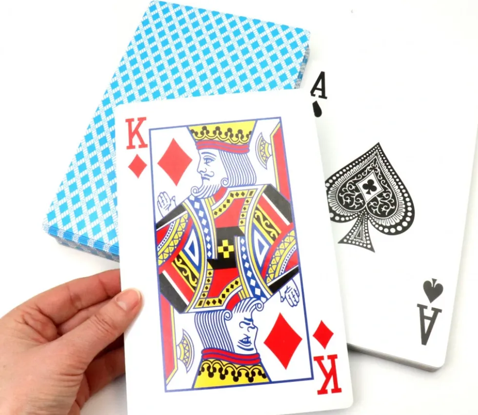54 Cartes à jouer géante XXL 21 x 13.5 cm