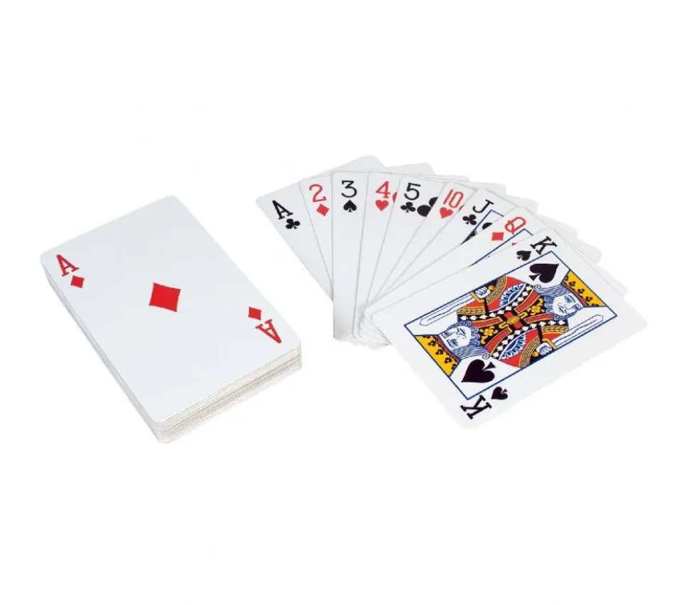 54 Cartes à jouer géante XXL 21 x 13.5 cm