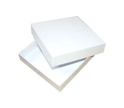 C3 Boite jeu carré 275 x 275 x 63 mm blanche Haute à personnaliser grand format