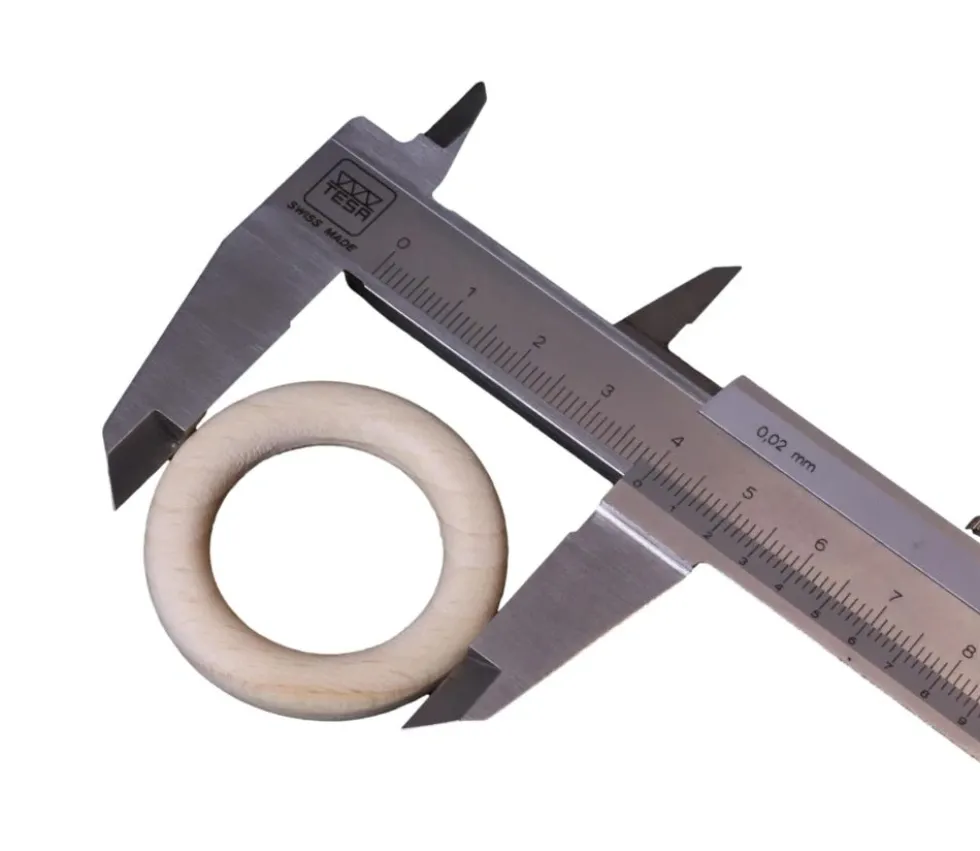 Cercle en bois 40 mm de diamètre anneau