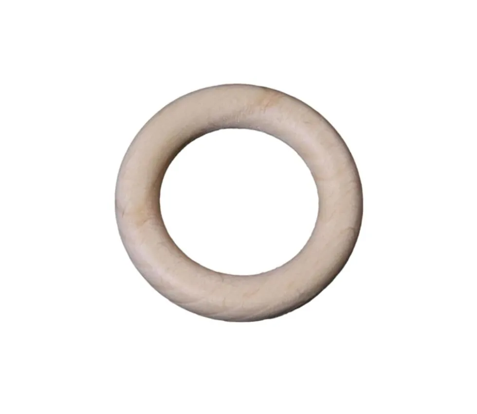 Cercle en bois 40 mm de diamètre anneau