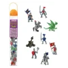 Chevaliers et dragon : 10 figurines de jeu