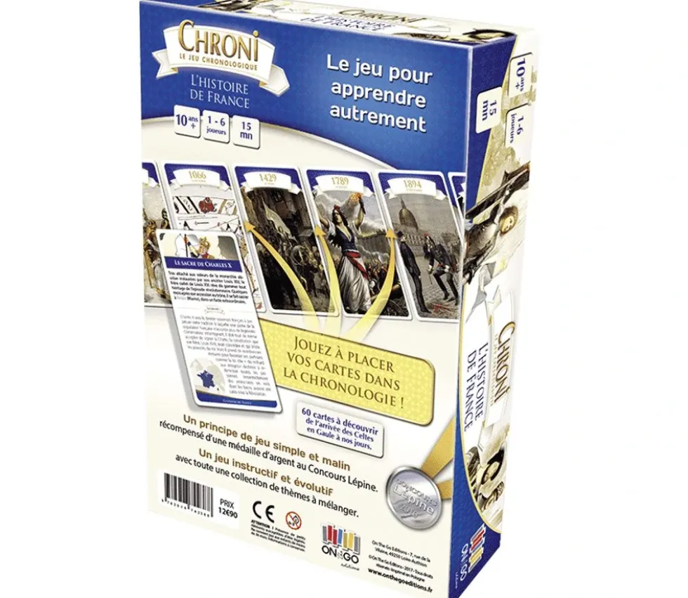 Chroni jeu L'Histoire de France - Histoire et culture générale