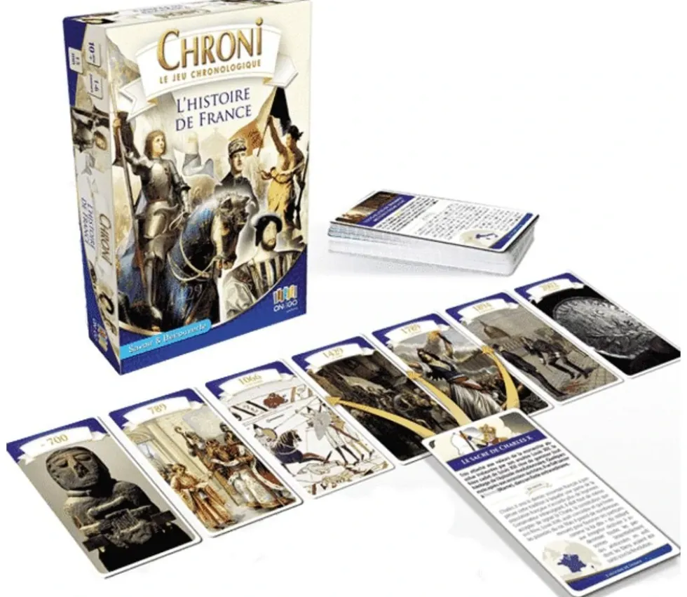 Chroni jeu L'Histoire de France - Histoire et culture générale