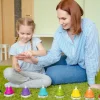 8 cloches d'éveil musical arc-en-ciel