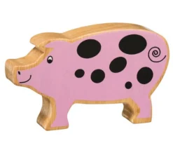 Cochon en bois 49 x 83 x 15 mm