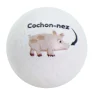 Cochonnet FUN "cochon-nez" hêtre 3 cm blanc