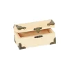 Coffre au trésor naturel 12 x 6.5 x 6 cm pirate