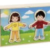 Coffret enfants à habiller garçons et filles - Puzzles 36 pièces