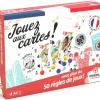 Coffret Jouez aux cartes - 2 jeux de cartes et 100 jetons - Ducale