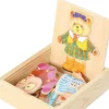 Coffret 6 puzzles ours en bois à habiller avec émotion