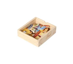 Coffret 6 puzzles ours en bois à habiller avec émotion