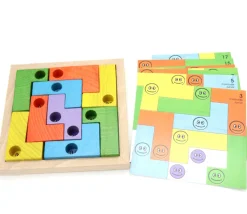 Coincidix junior en bois - jeu casse tête évolutif