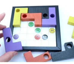 Coincidix master en bois - jeu casse tête évolutif