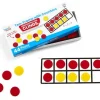 Comptage lot de 10 - Démo Math - ten frame repositionnables (4 grilles + 40 pions)