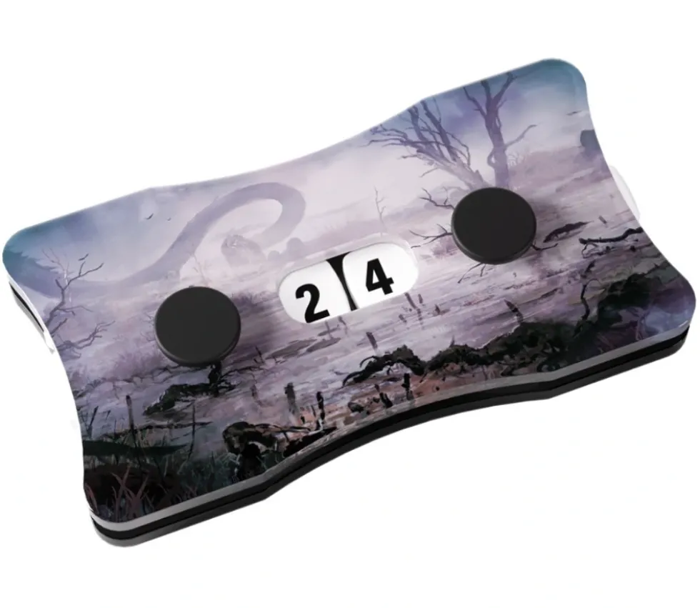Compteur de vie - niveau / points pour jeu - graphisme Swamp