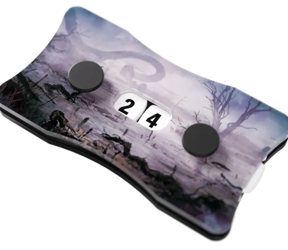 Compteur de vie - niveau / points pour jeu - graphisme Swamp