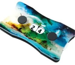 Compteur de vie - niveau / points pour jeu - graphisme Island