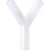 Connecteur Y pour raccord tuyau plastique 12 mm