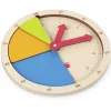 Construisons l'heure - horloge en bois