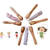 Corde à sauter bois - jouet enfant