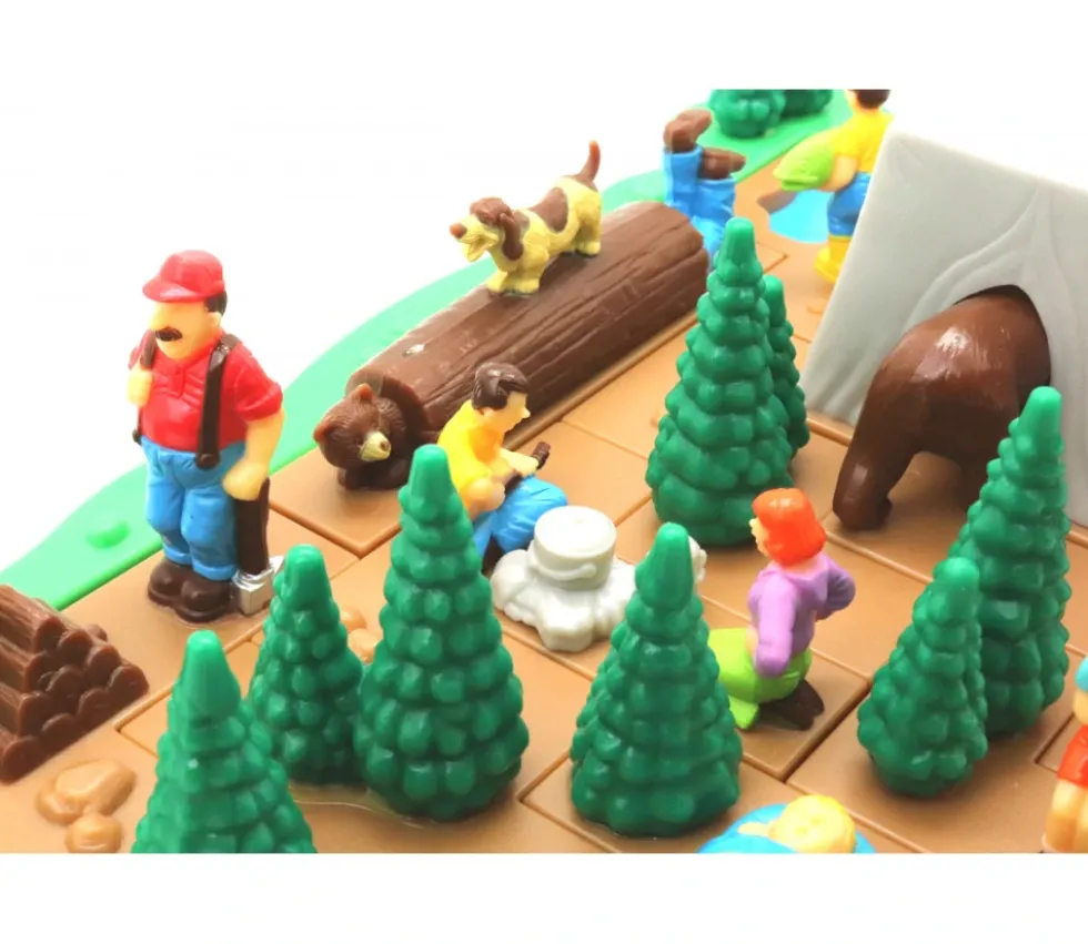 Crazy Campers - jeu casse tête évolutif avec pentamino camping