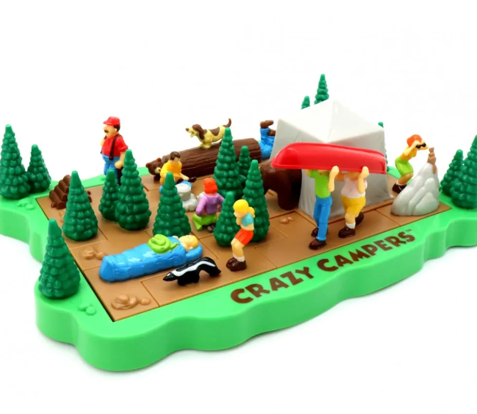 Crazy Campers - jeu casse tête évolutif avec pentamino camping