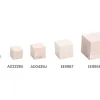 10 cubes en bois brut 4 cm