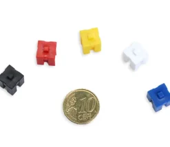 1000 cubes encastrables 1 cm jeux - poids 1 g