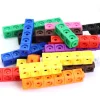 100 cubes mathlinks 2 cm clips encastrables emboitables math