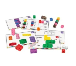 Cubes Math - set activités - 100 cubes + 15 fiches